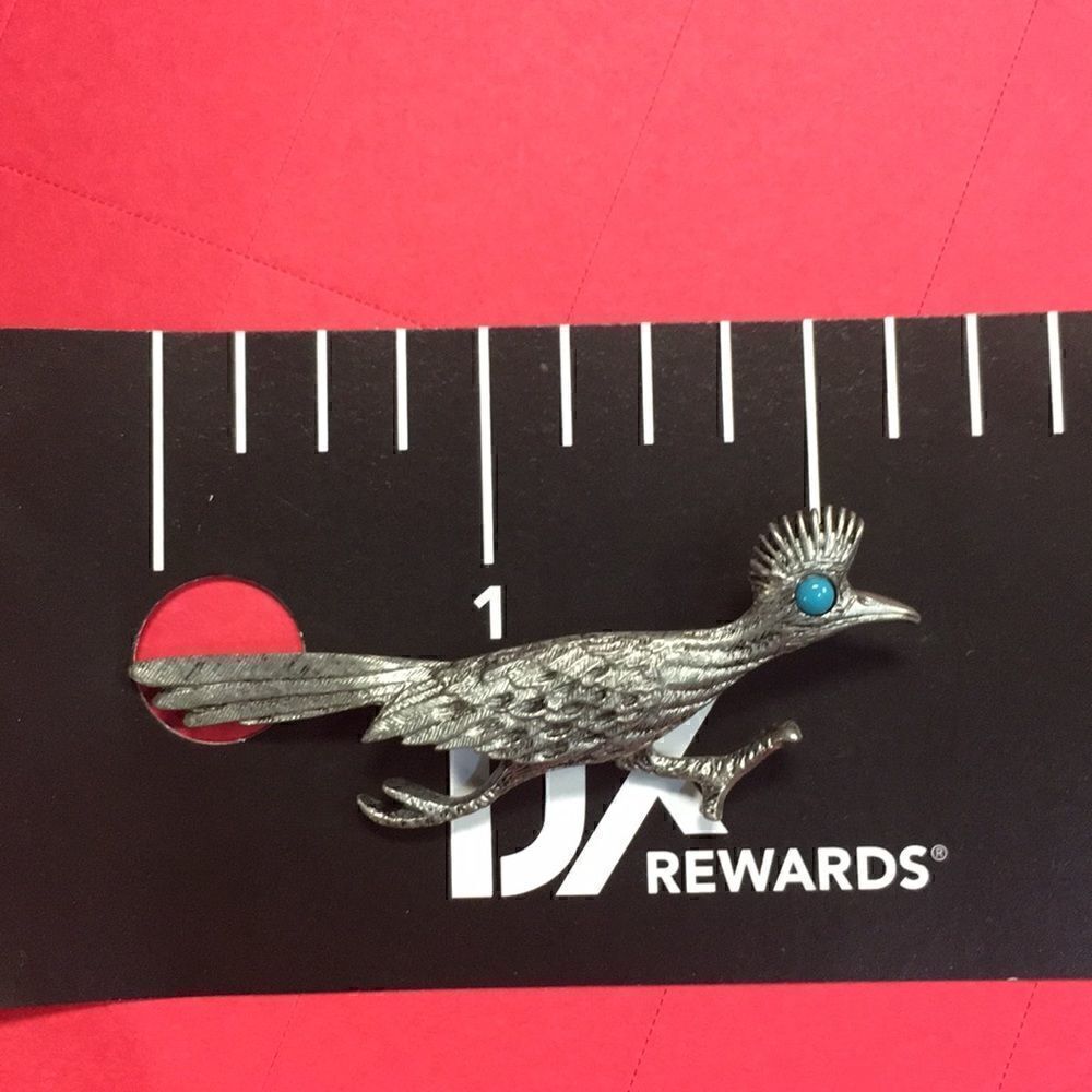Vintage Unique piece Brooch J. Ritter Roadrunner - Picture 6 of 6